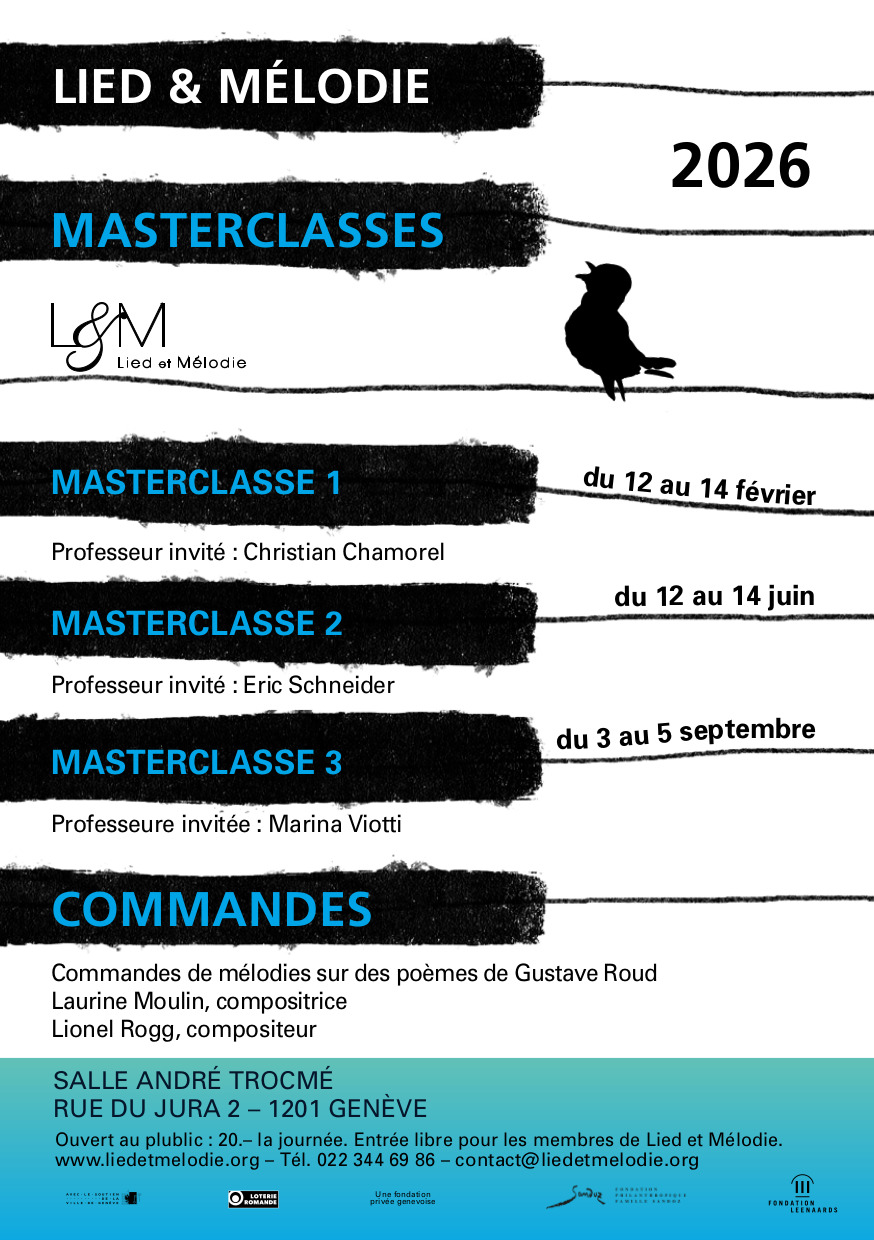 Masterclasses 2026