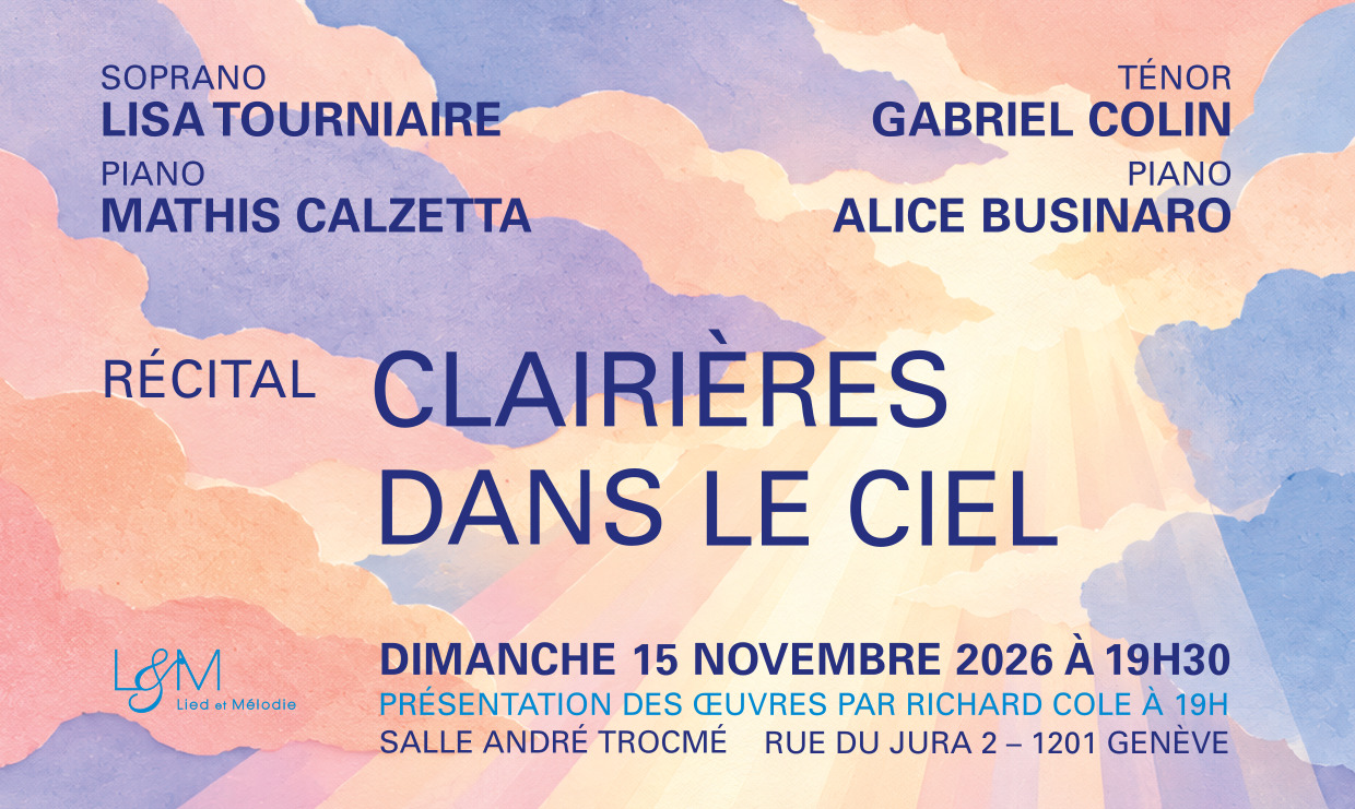 Récital Clairières dans le ciel