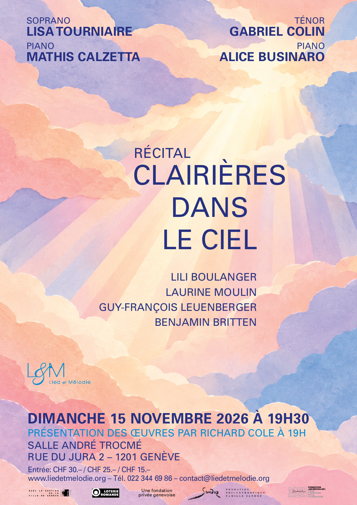 Récital du 15 novembre 2026